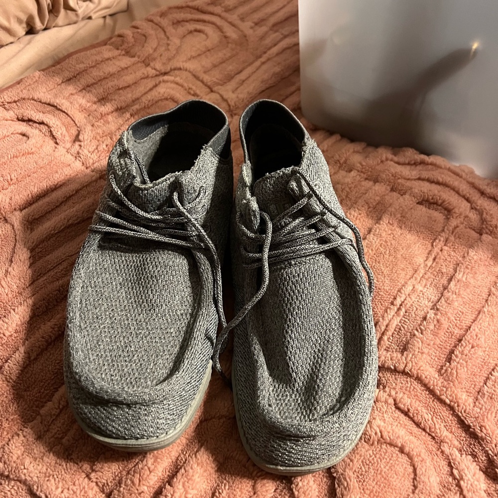 Hey Dude Gray Men's Loafers
